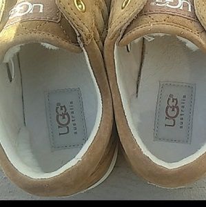 Ugh slips on suede sneakers